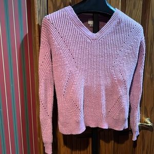 Sparkly purple sweater 🌟